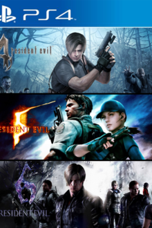 Pack triple de Resident Evil 3-4-5 PS4