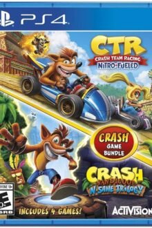 Lote Crash Bandicoot Bundle N. Sane Trilogy + CTR Nitro-Fueled PS4