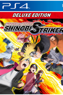NARUTO TO BORUTO  SHINOBI STRIKER DELUXE EDITION ps4