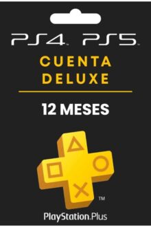 PSN PLUS DELUXE 12 MESES CUENTA