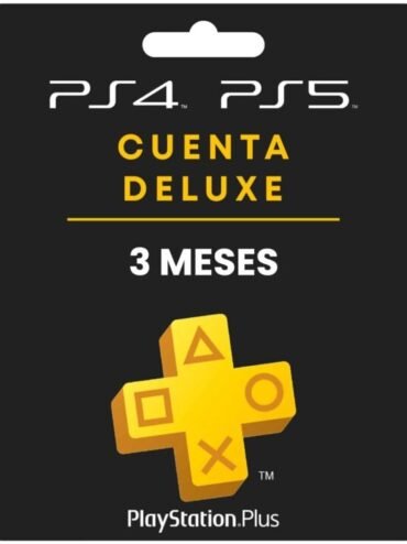 PSN PLUS DELUXE 3 MESES CUENTA