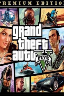 Grand Theft Auto V: Edición Premium y tarjeta Tiburón megalodón ps4