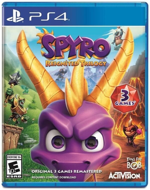 Spyro Reignited Trilogy PS4 3 en 1