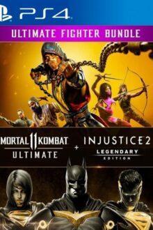 2 JUEGOS EN 1 Mortal Kombat 11 Ultimate mas Injustice 2 Leg Edition PS4