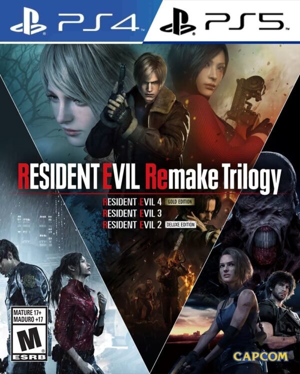 Resident Evil Remake Trilogy PS4 o PS5