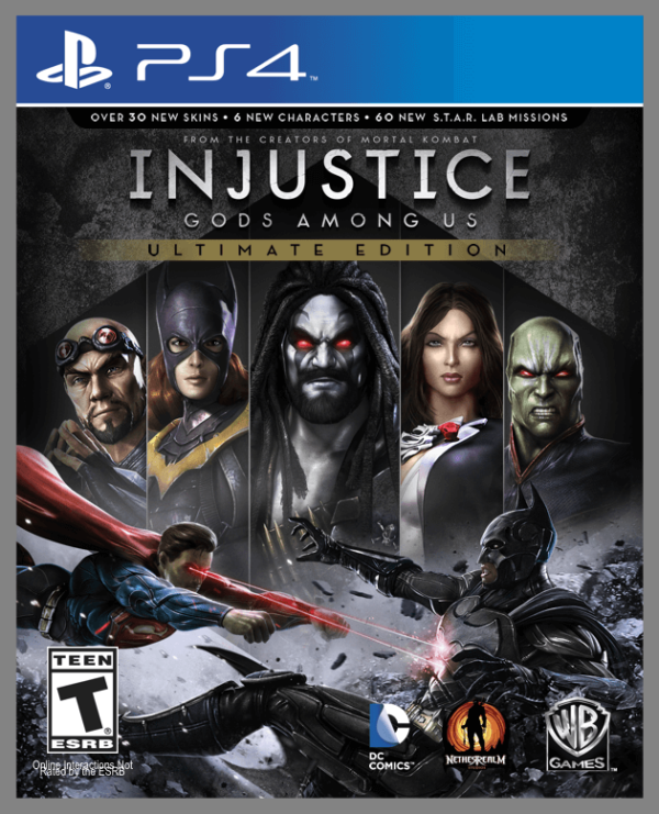 INJUSTICE GODS AMONG US ULTIMATE EDITION PS4