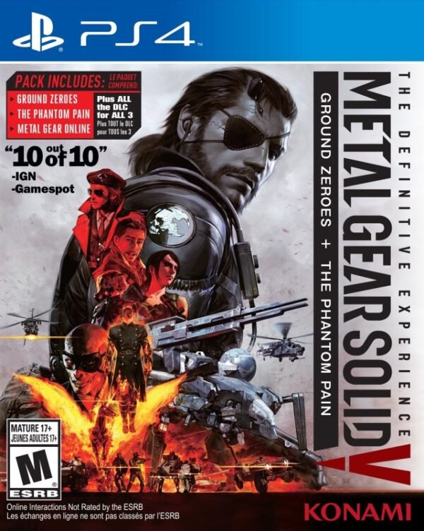 METAL GEAR SOLID V THE DEFINITIVE EXPERIENCE ps4